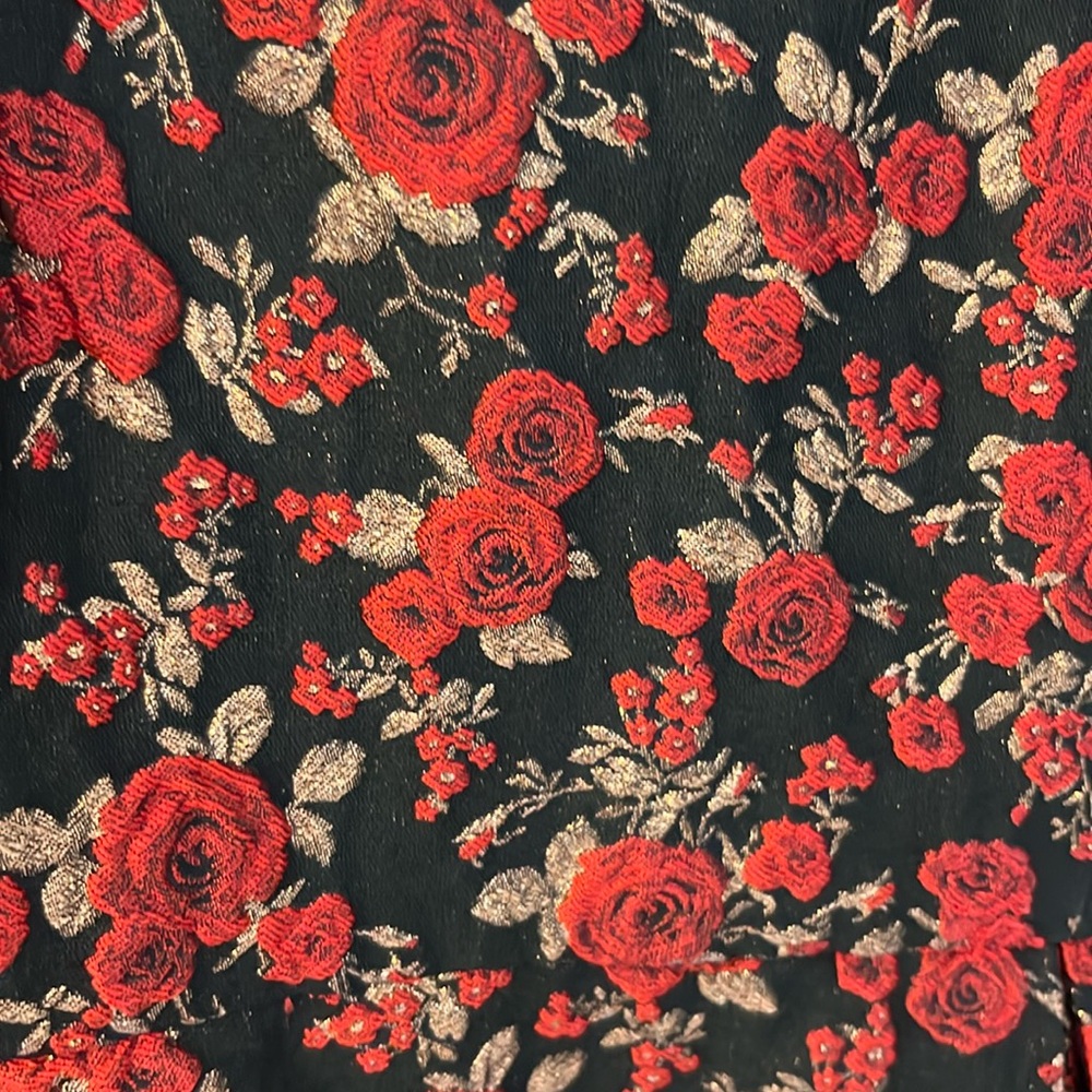 Alice + Olivia Floral Brocade Gown - Picture 7 of 16